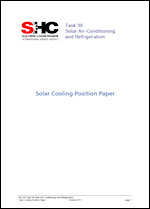 Solar Cooling Position Paper