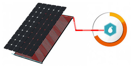 PV Thermal Collector Graphic