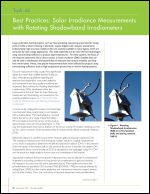 Task 46: Best Practices: Solar Irradiance Measurements with Rotating Shadowband Irradiometers (Summary from SHC Newsletter)