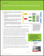 Next Generation Solar Cooling & Heating Systems