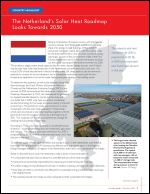 The Netherland’s Solar Heat Roadmap Looks Towards 2050