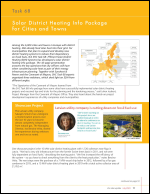 Task 68: Solar District Heating Info Package for Cities and Towns