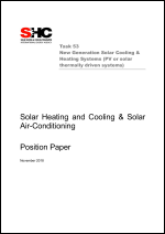 Solar Heating and Cooling & Solar Air-Conditioning