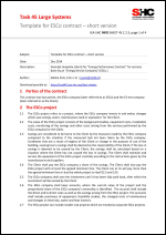 Template for ESCo contract – short version