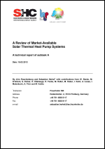 A Review of Market-Available Solar Thermal Heat Pump Systems
