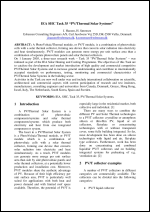 IEA SHC Task 35 PV/Thermal Solar Systems