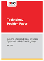 Building Integrated Solar Envelope Systems for HVAC and Lighting